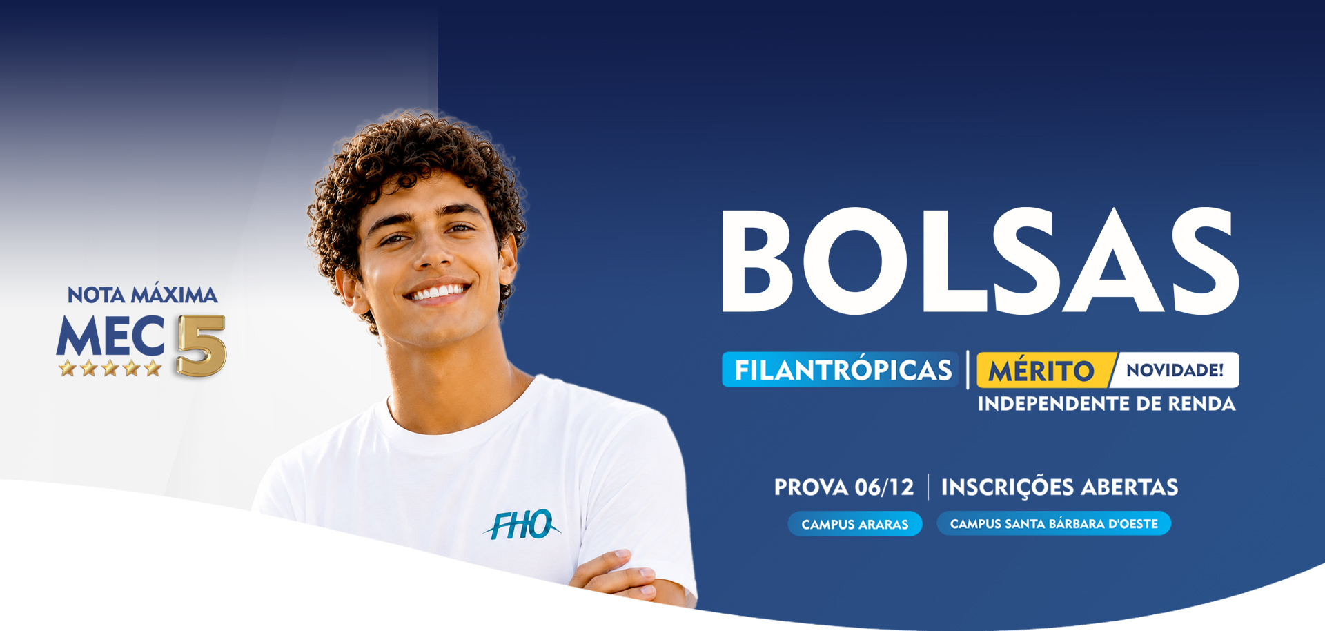 Vestibular 2027 - Inscrições abertas