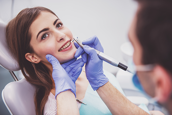 Ilustração sobre a profissão de Odontologia